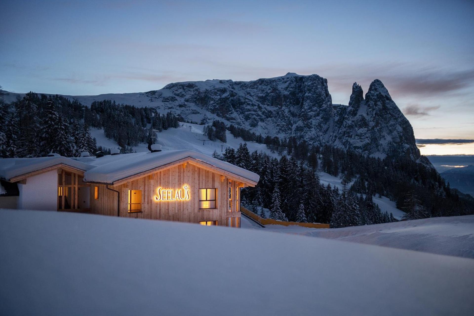 Hotel Seelaus Alpe Di Siusi Esterno foto